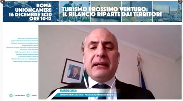 Fabrizio Curcio interviene al convegno di Isnart sul turismo prossimo venturo 