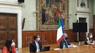 Tavolo di coordinamento delle ricostruzioni post terremoto a Palazzo Chigi
